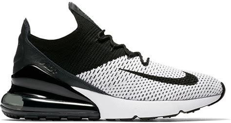 nike air max 270 flyknit weiß schwarz 44|Air Max 270 Flyknit men.